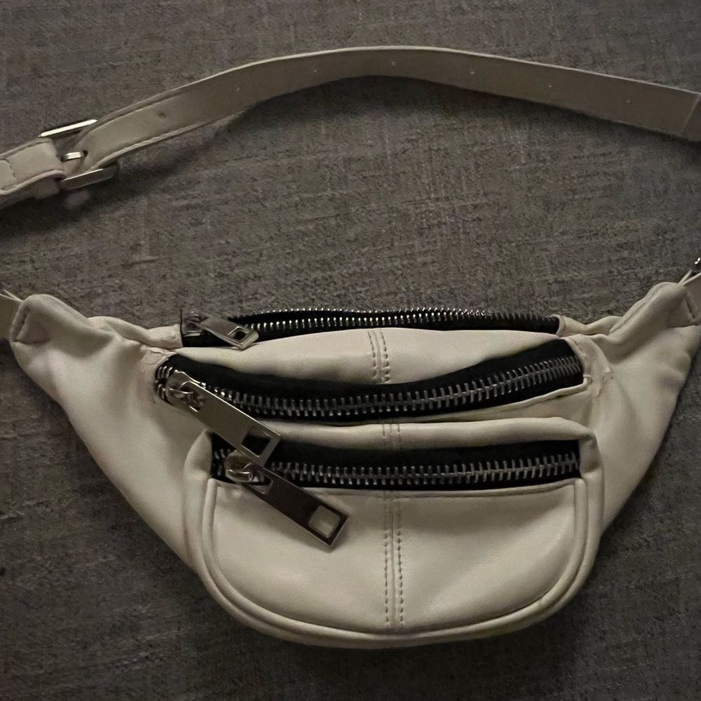Topshop White  Bag with Zipper